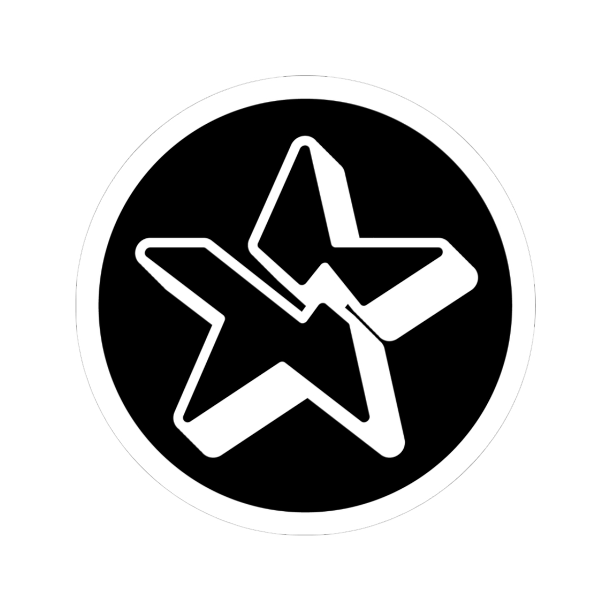 RAIN Star Kiss-Cut Stickers